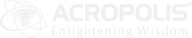 Acropolis Logo White